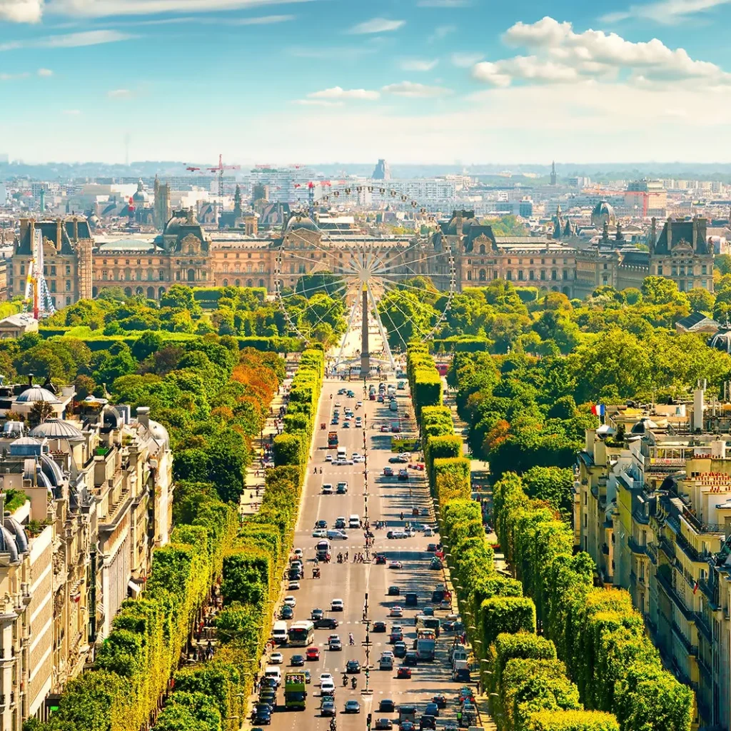 Đại lộ Champs Élysées ở đâu?