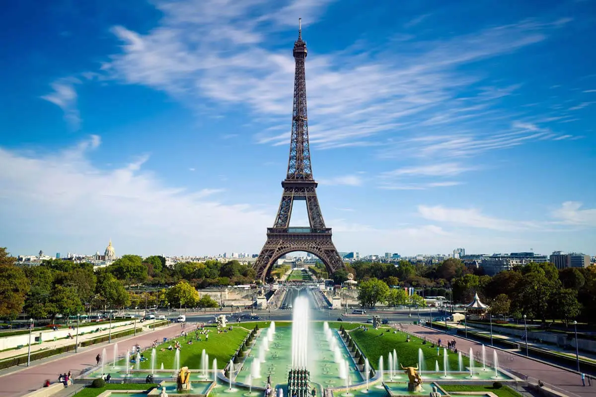 Chiêm ngưỡng toàn cảnh tháp Eiffel