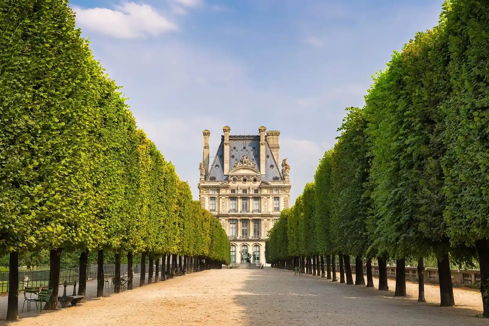 Kiến trúc đặc trưng của Vườn Tuileries